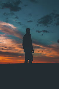 silhouette of man thumbnail