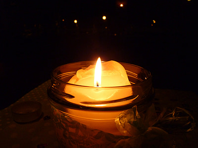 lit votive candle thumbnail