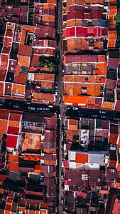 top view photography of houses thumbnail