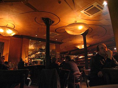 people eating inside a restaurant thumbnail