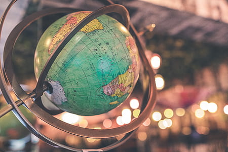 earth globe shallow focus photograph thumbnail