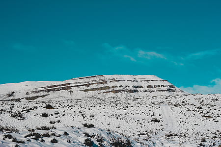 landscape photography of mountain covered snow thumbnail