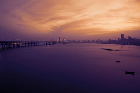 concrete bridge aerial photography thumbnail