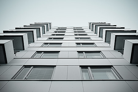 low-angle photography of high-rise building during daytime thumbnail