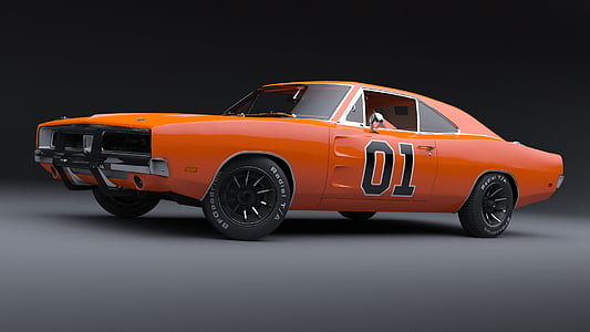 Dukes of Hazzard General Lee's Dodge Charger thumbnail