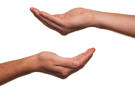 two human hands thumbnail