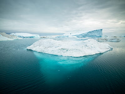 aerial photography of iceberg during day thumbnail