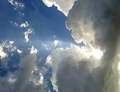 low-angle photography of clouds thumbnail