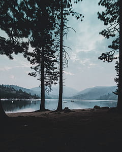 landscape, mountains, nature, sky thumbnail