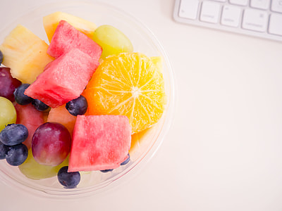 assorted fruits on bowl thumbnail