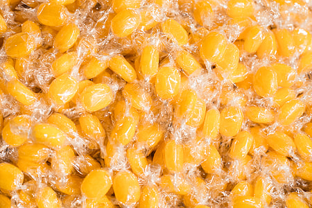 Pile of Yellow Sweet Bon Bons thumbnail