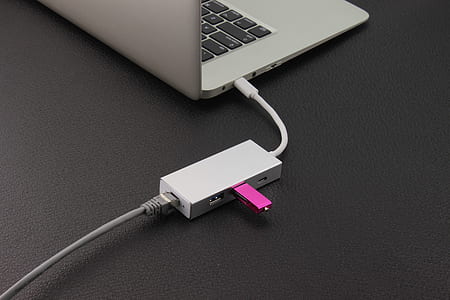 laptop, macbook, connection, technology thumbnail