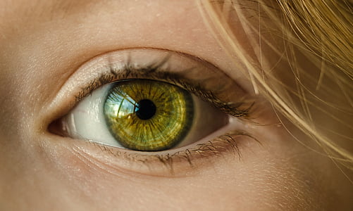 human yellow eye thumbnail