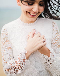 shallow focus photography of smiling woman thumbnail