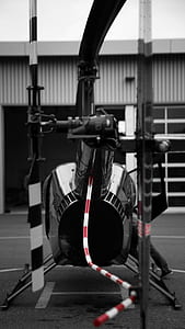 grayscale view of helicopter thumbnail