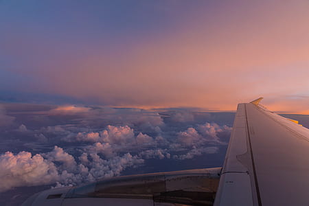 photo of window side of airplane thumbnail