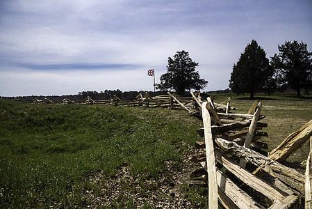 Barricades in front of the British Position at Yorktown, Virginia thumbnail