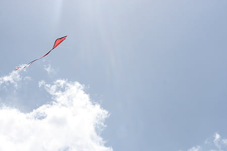 red kite on sky thumbnail