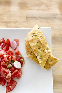 slice tomatoes and bread thumbnail