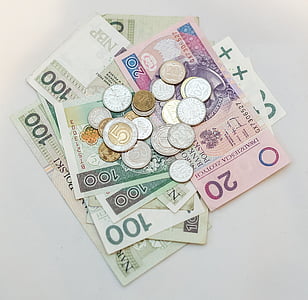 assorted-denomination banknote and coin collection thumbnail
