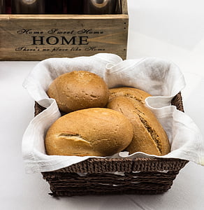 baked breads on basket thumbnail