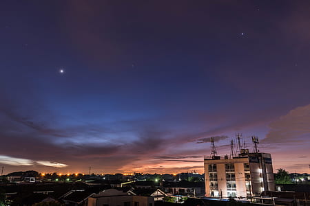 landscape photography of city skyline thumbnail