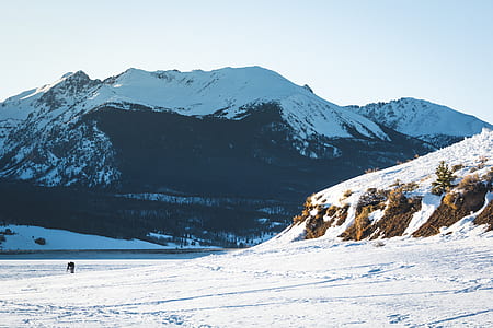mountain covered by snow thumbnail