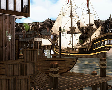 Pirate Town and Pirate Ship thumbnail