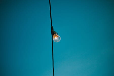 shallow focus photography of clear LED bulb thumbnail