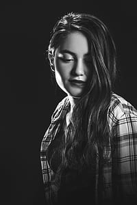 black-and-white, fashion, person, woman thumbnail
