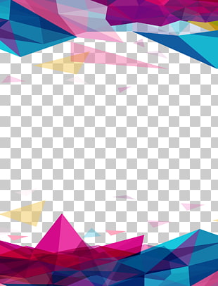 Geometry Euclidean Icon, Irregular geometric background, multicolored geometric artwork PNG clipart