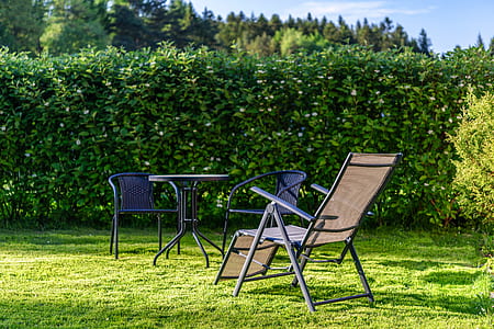 armchair on garden thumbnail