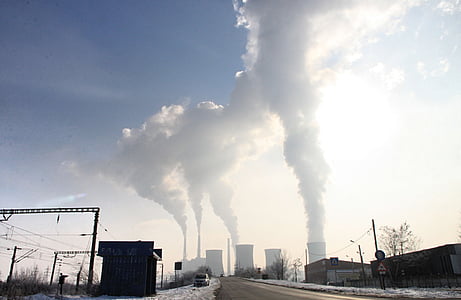 narrow road near nuclear power plant thumbnail