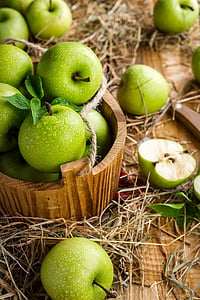 green apples in shallow focus lens thumbnail