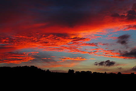 sunset over horizon thumbnail