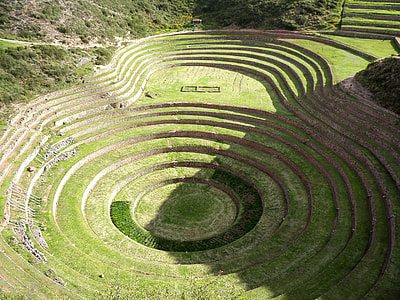 Terrace central place in Machu Picchu, Peru thumbnail