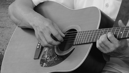 person playing guitar thumbnail