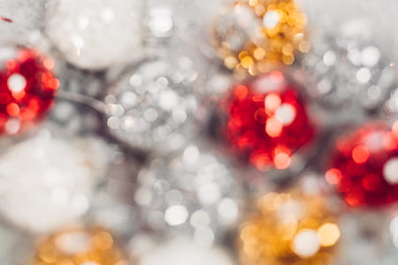 closeup photo of red and white ornaments thumbnail