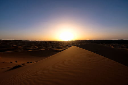 Silhouette Photography of Desert thumbnail