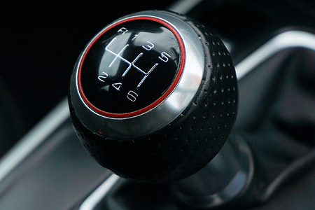 selective focus photography of gear shift lever thumbnail