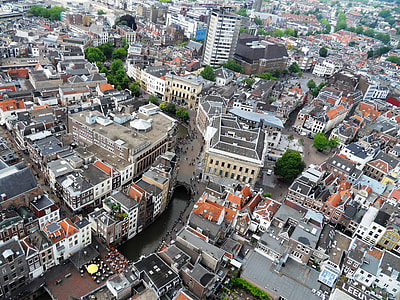 View of Utrecht, Netherlands from the DOM tower. thumbnail
