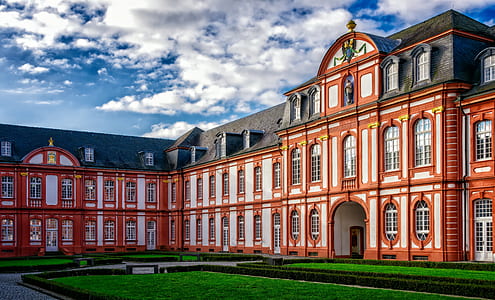 brown and white painted wall building thumbnail