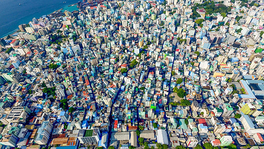 aerial view of city at daytime thumbnail