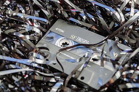 closeup photo of TDK cassette thumbnail
