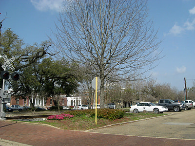 Part of the original (1854) route of the New Orleans, Jackson and Great Northern railway in Hammond, Louisiana thumbnail
