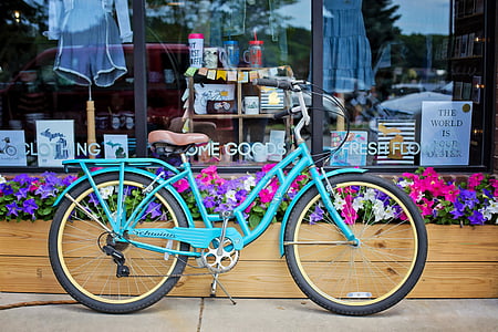 teal commuter bike thumbnail