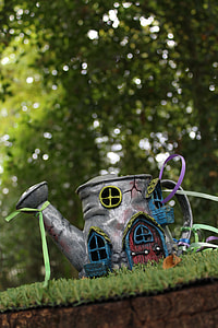 gray ceramic watering can figure thumbnail