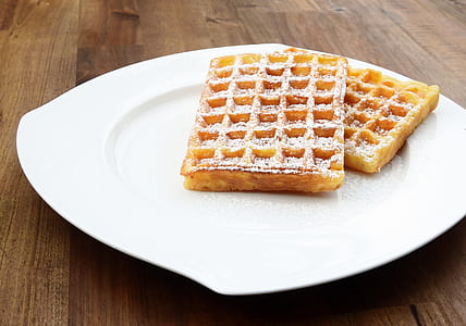 baked dish on white ceramic plate thumbnail