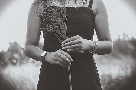 Woman Holding Wheat thumbnail
