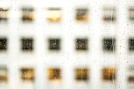 rainy window, wet window, water droplet, window thumbnail